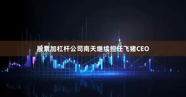 股票加杠杆公司南天继续担任飞猪CEO