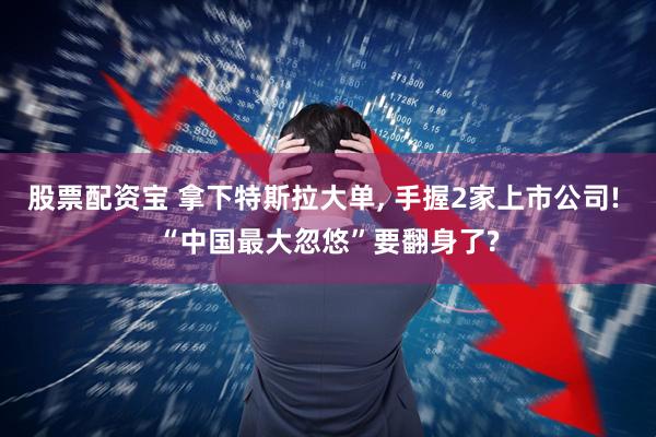 股票配资宝 拿下特斯拉大单, 手握2家上市公司! “中国最大忽悠”要翻身了?