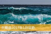 天蝎座2017年1月运势